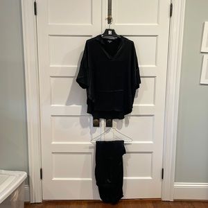 Black PJ Harlow pajama set - never worn, brand new